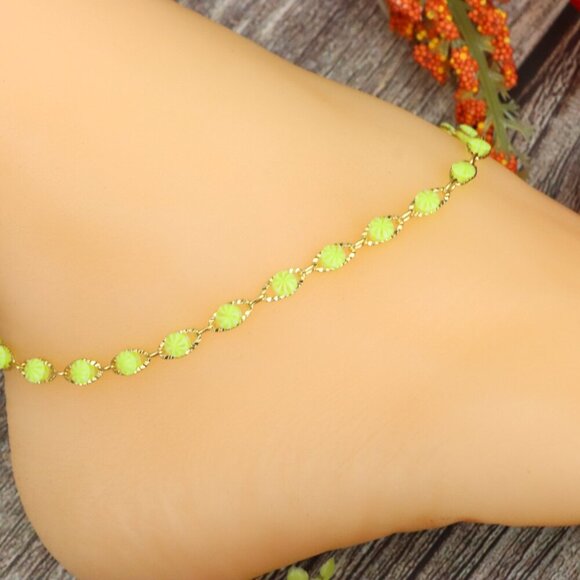 "Elegant Handmade Anklet – Delicate Jewelry for Women, MAR091271 - Picture 7 of 10